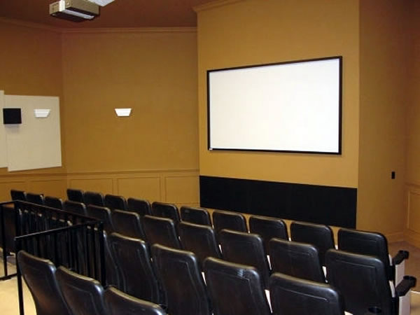 Picture of the interior of the cinema